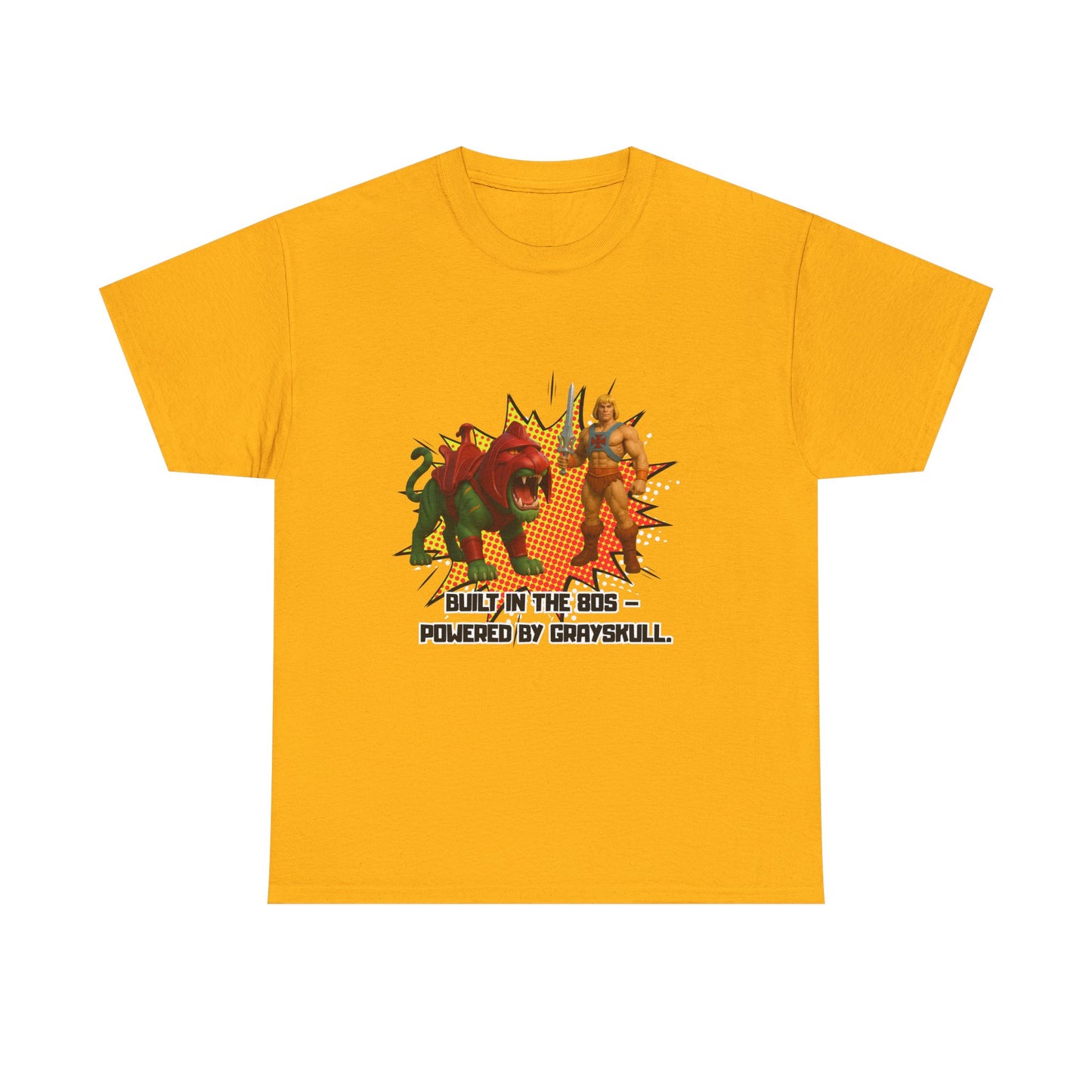 He-Man Unisex Vintage Master of the Universe Retro T-Shirt