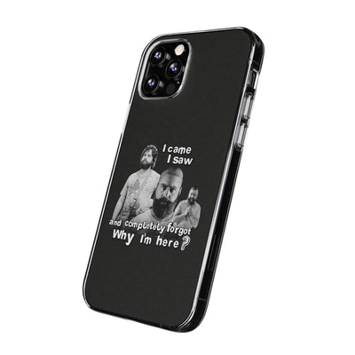 I Came, I Saw & Forgot, Alan Hangover -  Funny Phone Case  - Handyhülle -