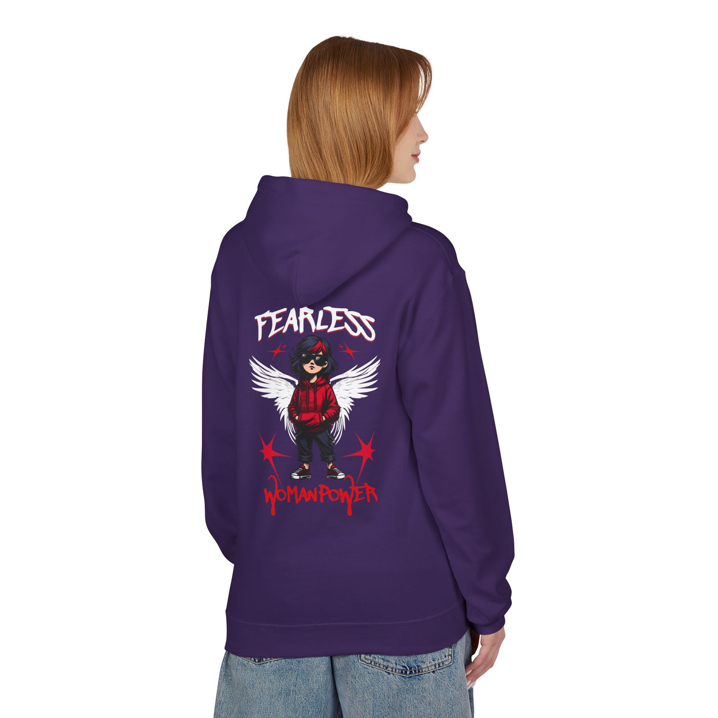 Empowering Women Fearless Fleece Hoodie