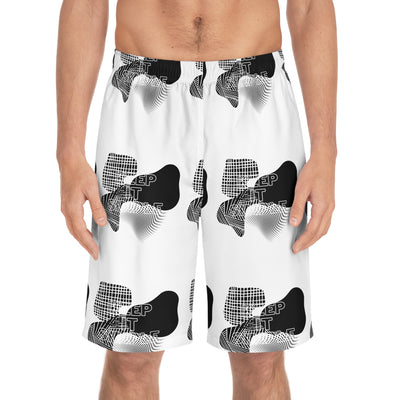Stylish Men's Board Shorts for Summer, Surfing, Beachwear, Swimwear, Vacation Essentials, Graphic Design Apparel