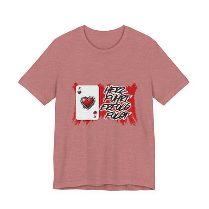 Herz führt Erfolg folgt- T shirt