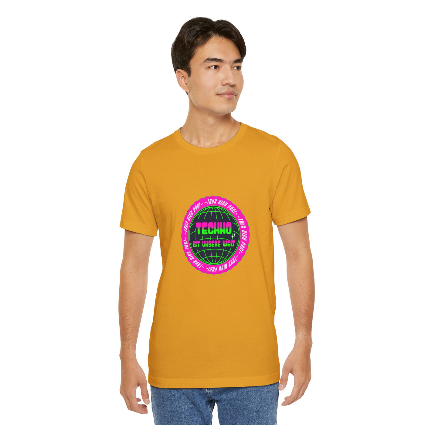 Tanz dich frei - Retro Techno Vibe Unisex Tee, Dance Party Shirt, Gift for Ravers, Festival Fashion,