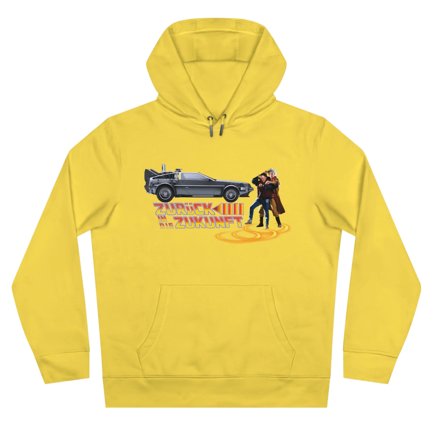 Back to the future - King Hooded Sweatshirt - Perfect for Movie Lovers and Casual Comfort 