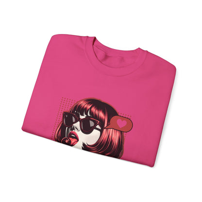 Retrogirl  Pop Art Women's Sweatshirt