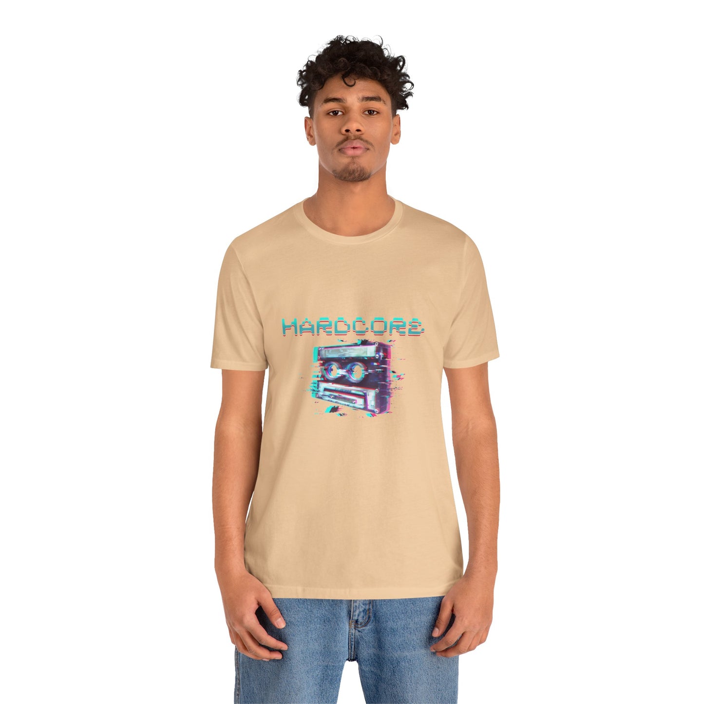 Techno - Hardcore Never Dies - Retro Graphic Tee, 90s Aesthetic Shirt unisex