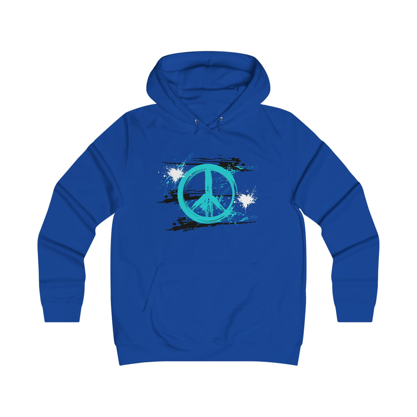 Peaceful Vibes College Hoodie, Trendy College Apparel, Gift for Students, Casual Wear, Inspirational Graphic Hoodie, Peace Symbol Fashion