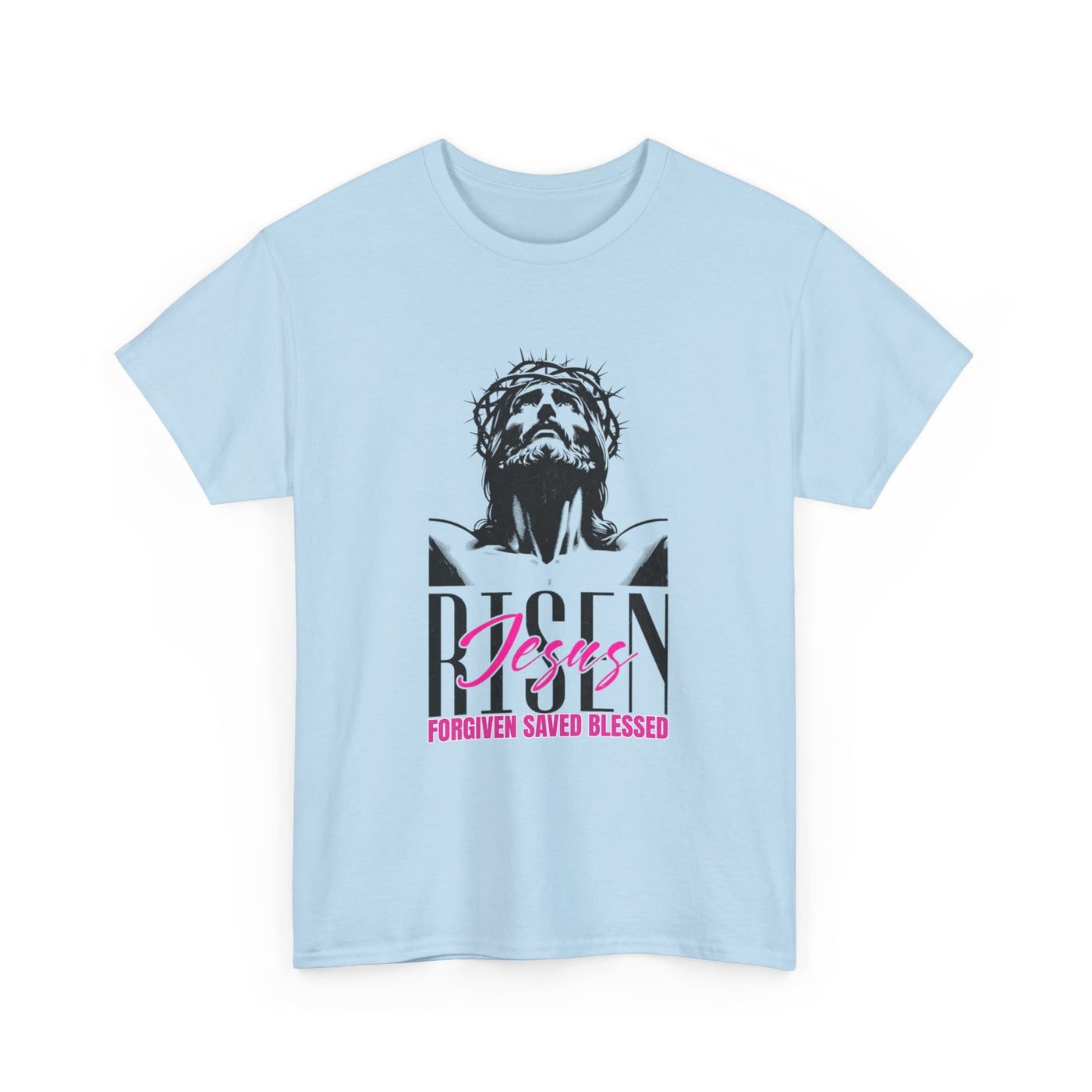 Jesus "Risen" Faith-Based Christian T-Shirt