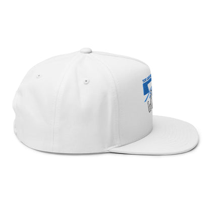 Flat Bill Cap - "You Can Go Your Own Way" Snapback