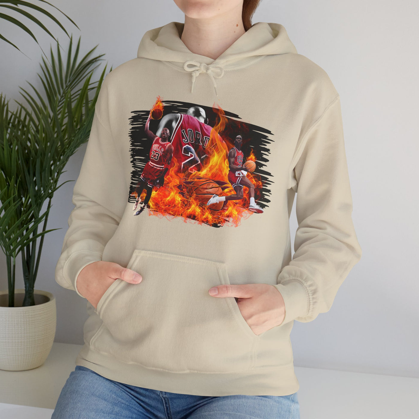 Basketball Jordan, unisex cool Sports Shirt, Unisex Cotton Hoodie