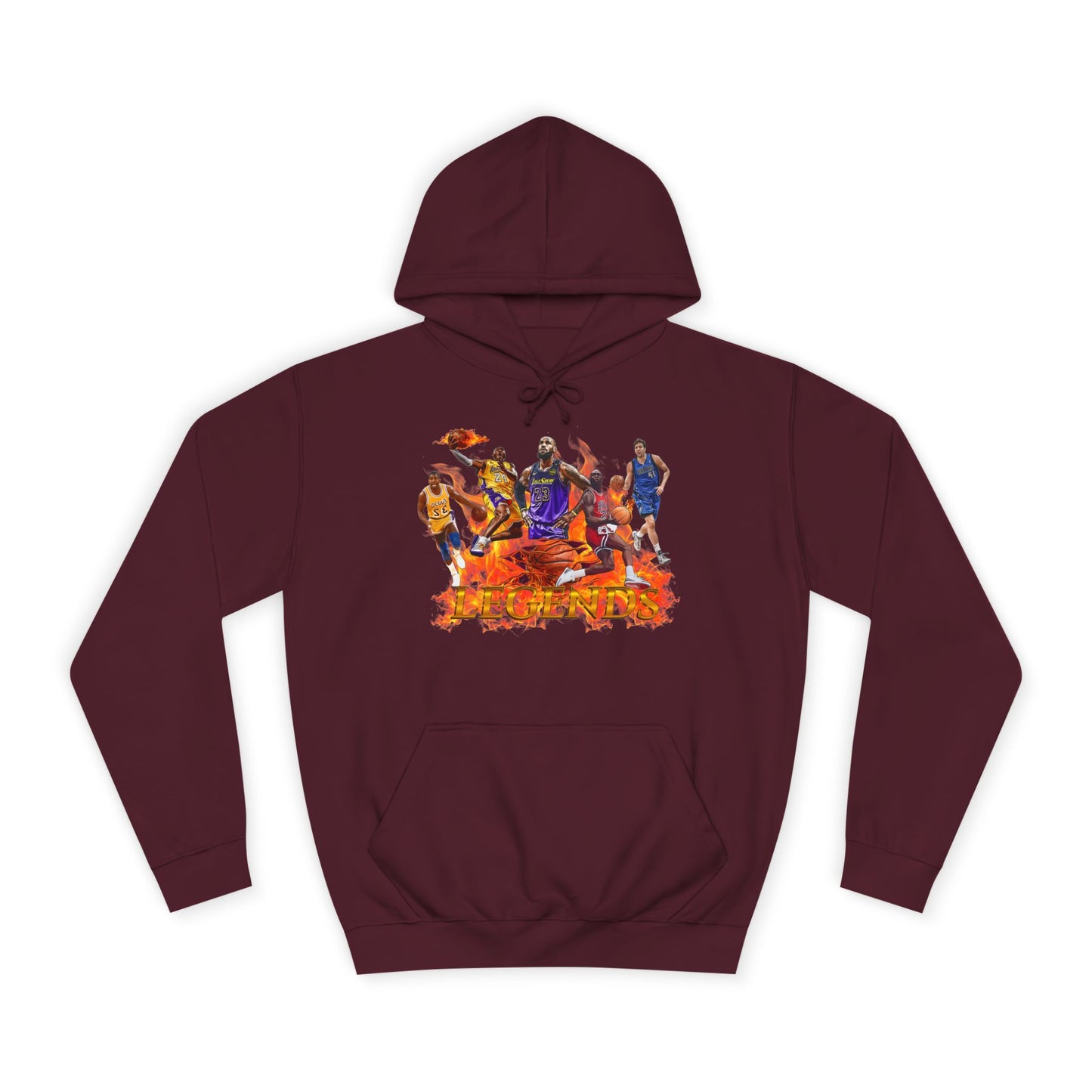 Unisex Sports Hoodie, Legends of Basketball