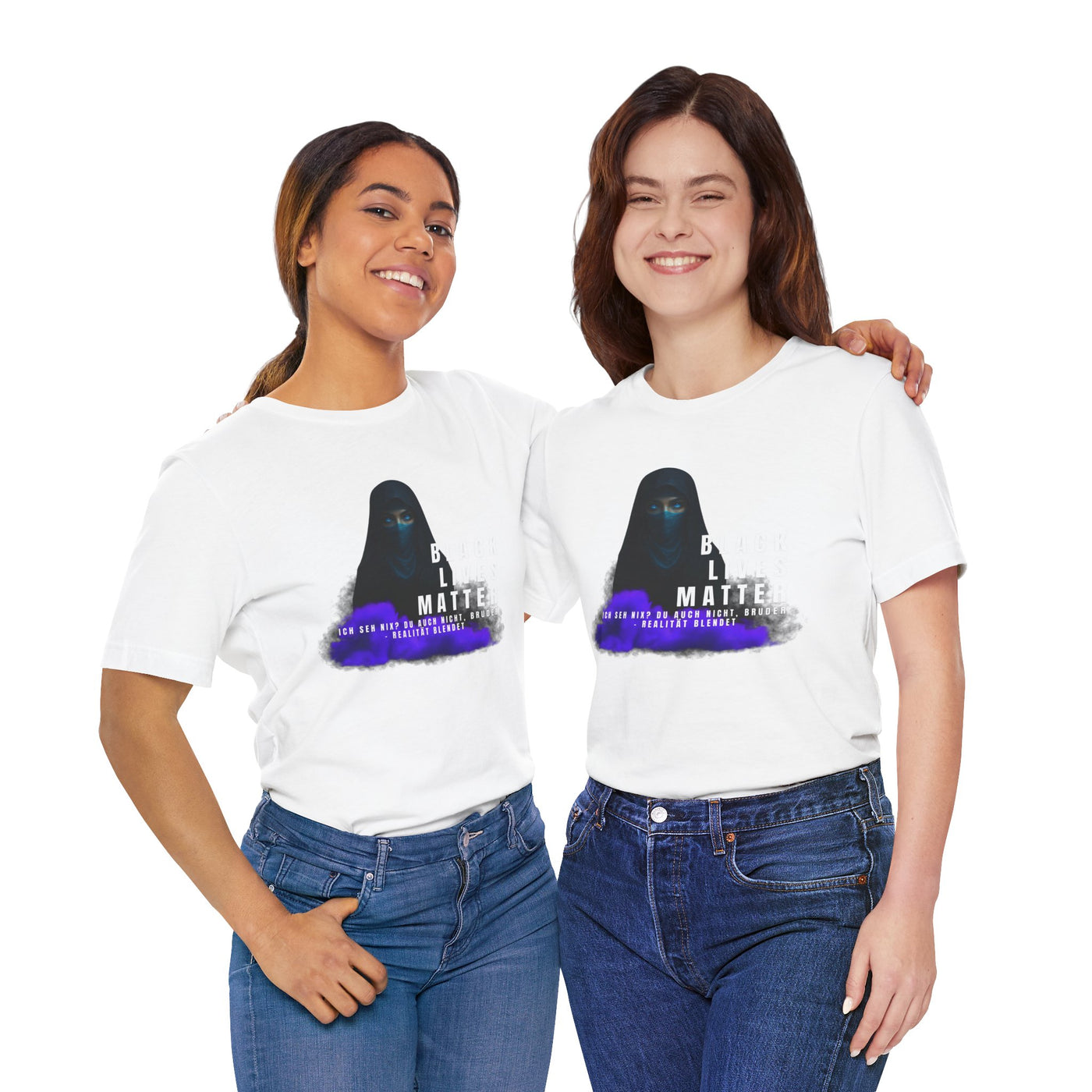 Black life matters -I don't see anything- neither do you, brother- Reality blinds- Statement Shirt