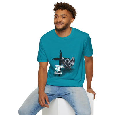 Blessed Faith Unisex Softstyle T-Shirt  Jesus