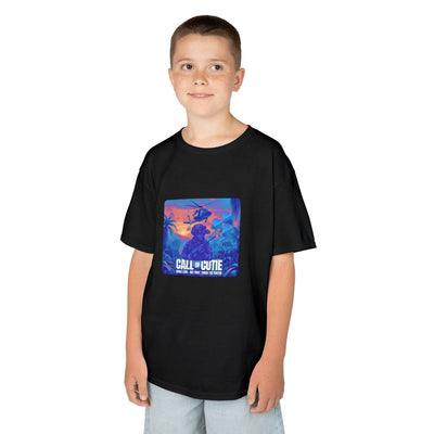 Call of Cutie Unisex Oversized Boxy Tee - Chill Vibes for Game Lovers for Teens