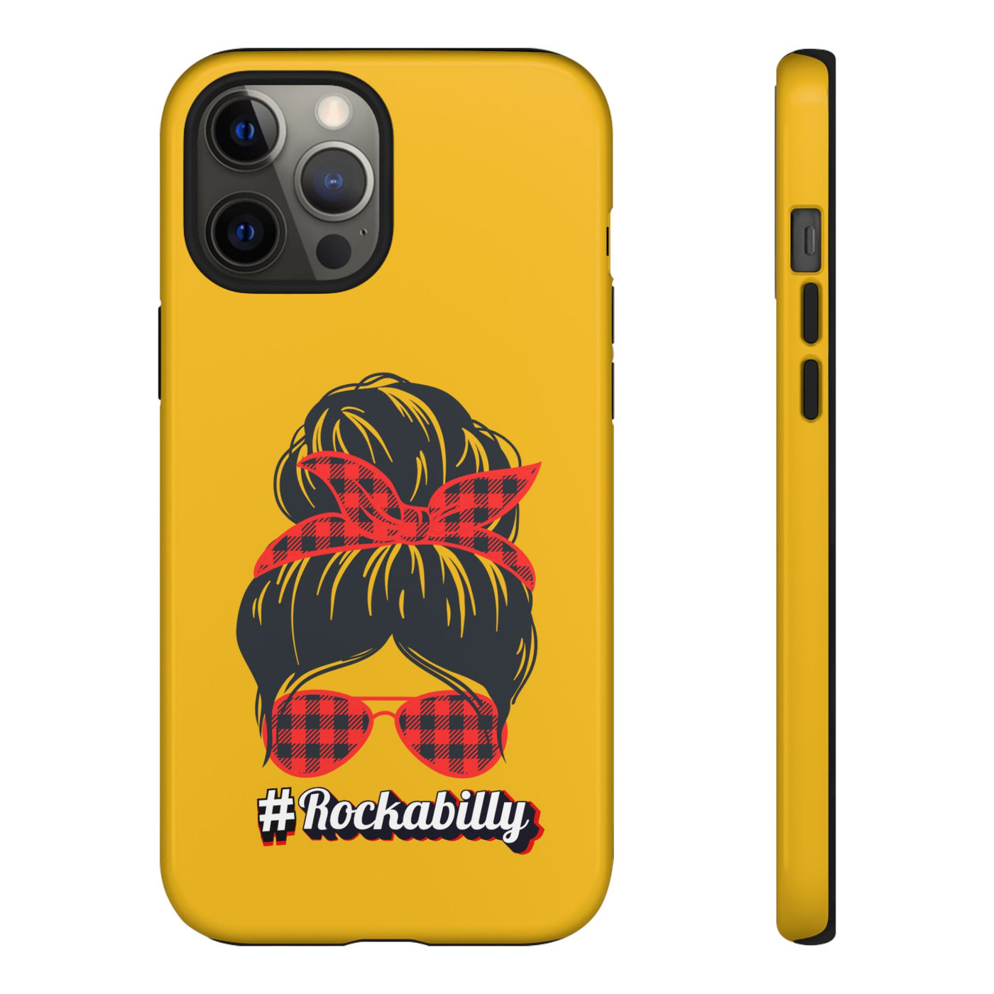 Handyhülle Rockabilly Phone Case, Vintage Scooter Design, Retro Style Cover