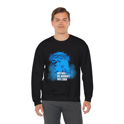 Sweatshirt Jesus "Der Weg - Die Wahrheit - Das Leben"