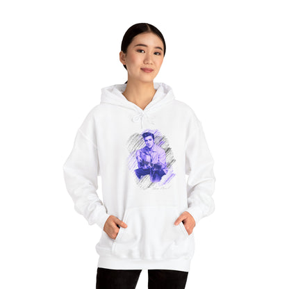 Elvis Presley Vintage-Inspired Unisex Hooded Sweatshirt