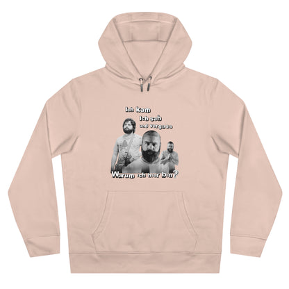 Hoodie Unisex Joke Alan Garner – I came, I saw, and I forgot – Why I am here!