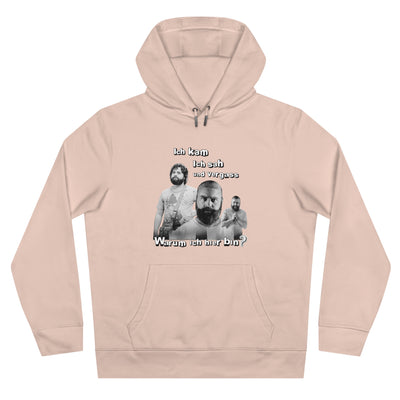 Hoodie Unisex Witz  Alan Garner– Ich kam ich sah und vergaß - Warum ich hier bin!