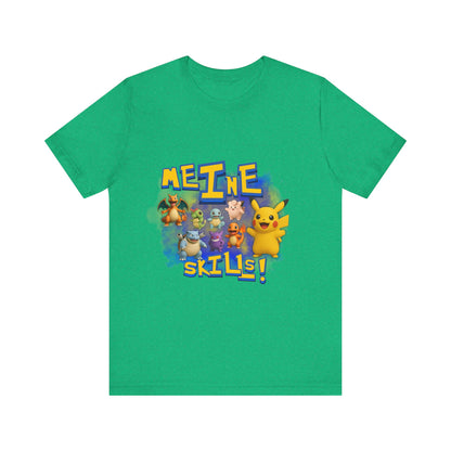 Pokemon Skills Unisex Tee, Fun Casual Shirt