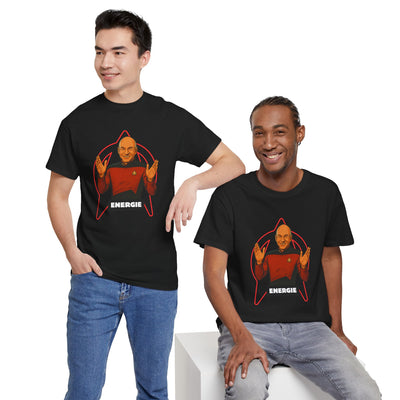 Energie Unisex Heavy Cotton Tee - Perfect for Sci-Fi Fans and Casual Wear
