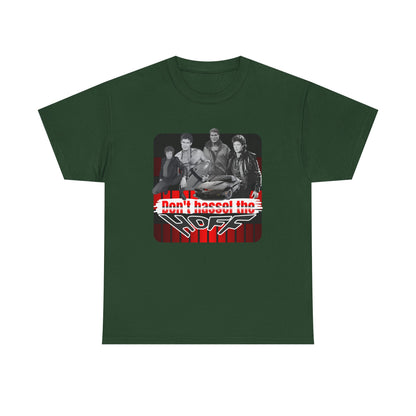 Don't Hassel the Hoff Unisex Heavy Cotton Tee | Retro Humor Shirt for Fans