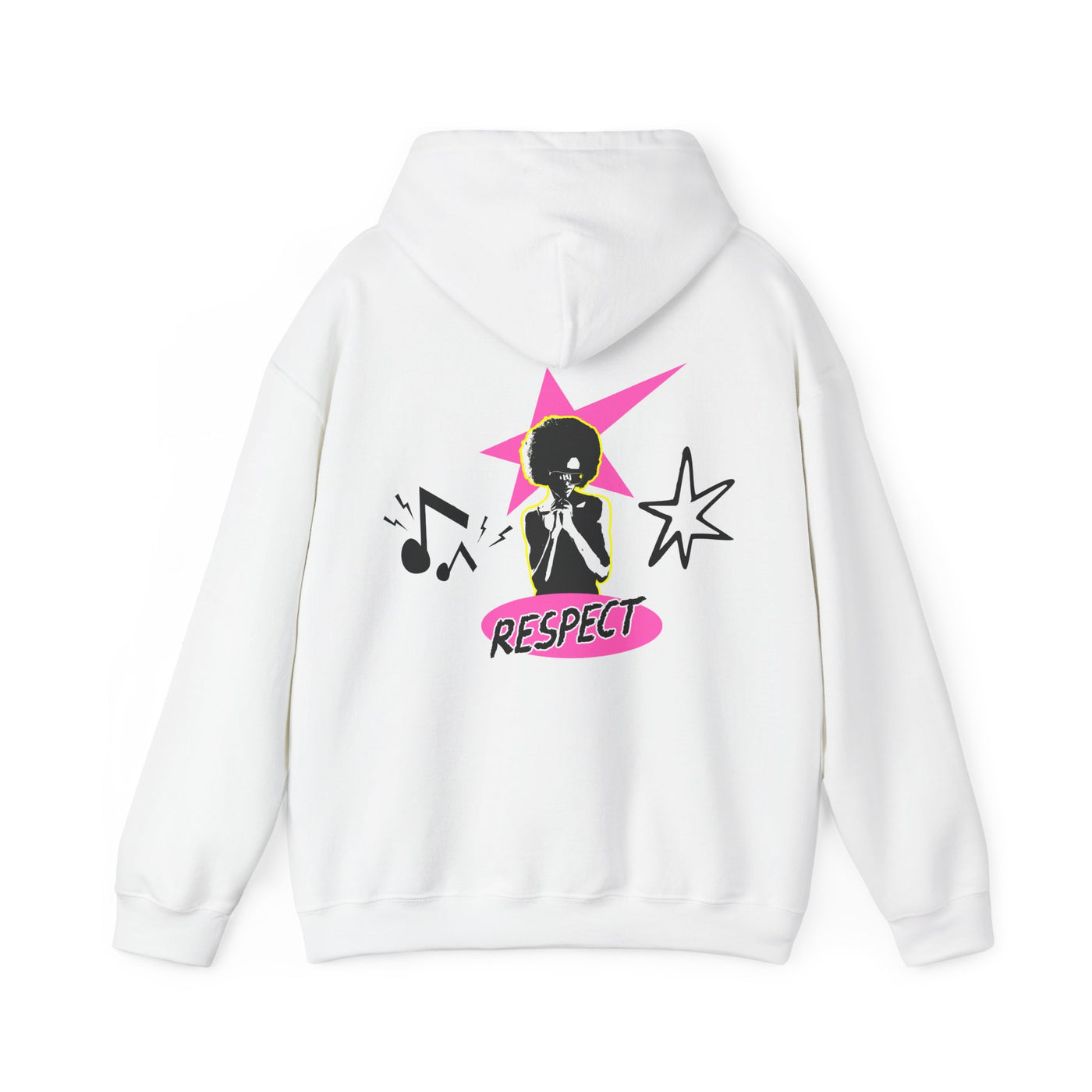 Respect Unisex Hooded Sweatshirt, Streetwear Hoodie