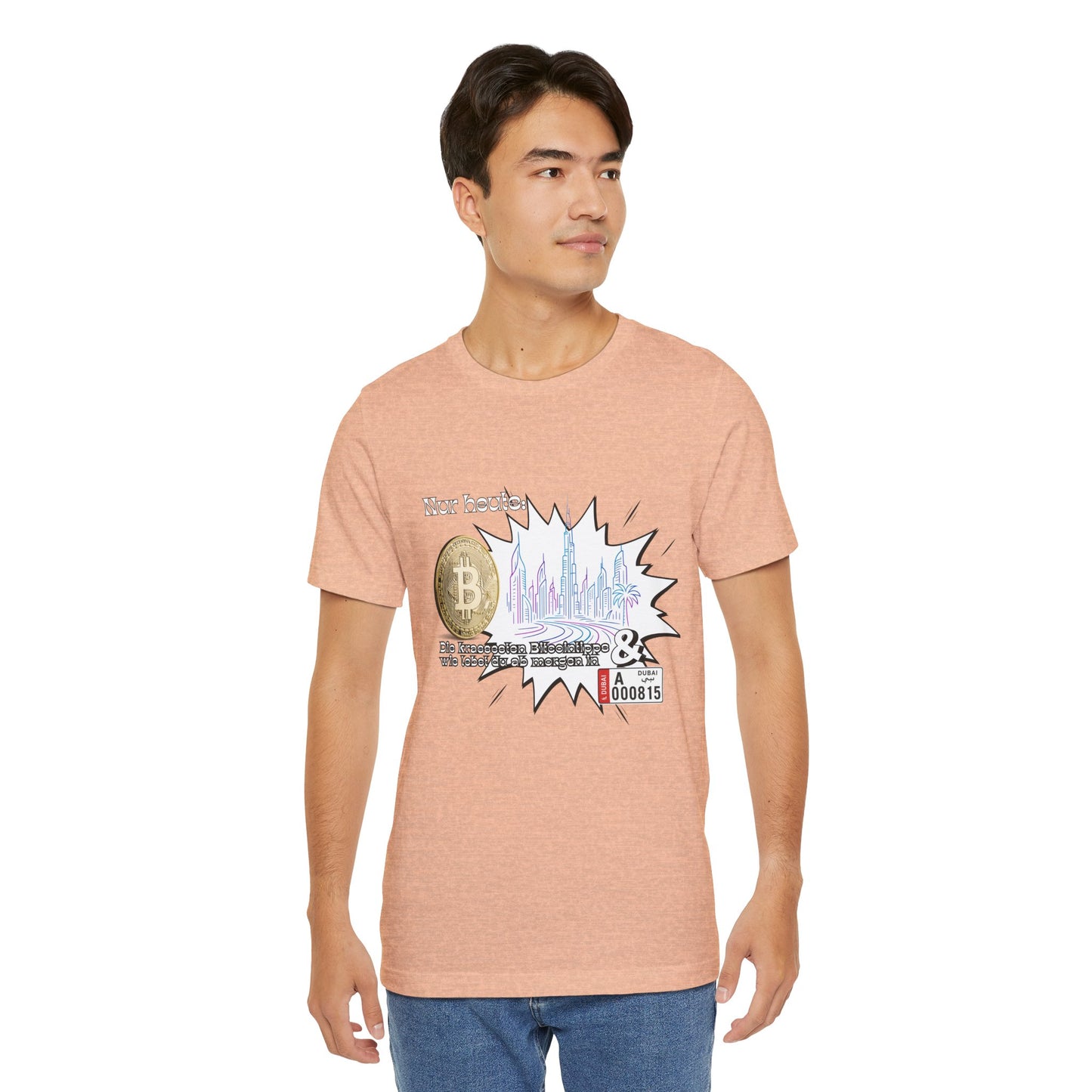 Bitcoins Dubai - Rosarote Welt - lass dich nicht verarschen T - Shirt
