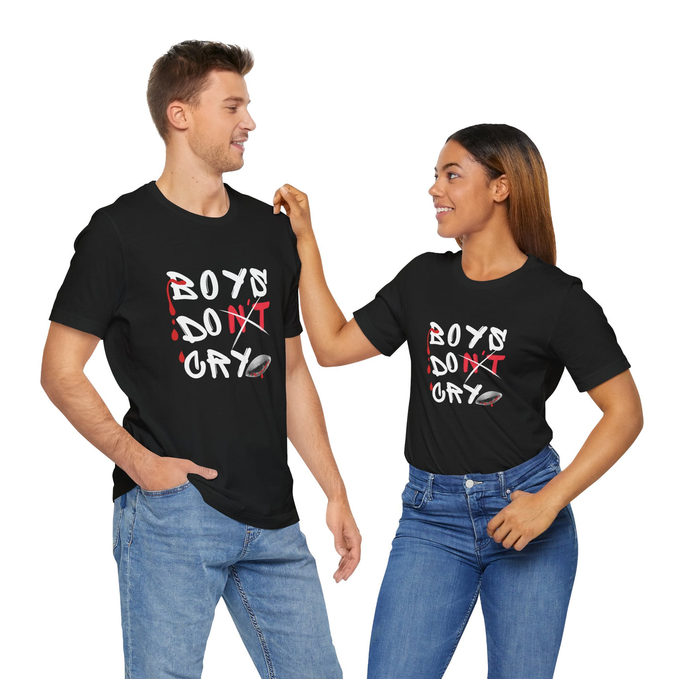 Boys Don't Cry  for Men, Casual T shirt | Kultfaser