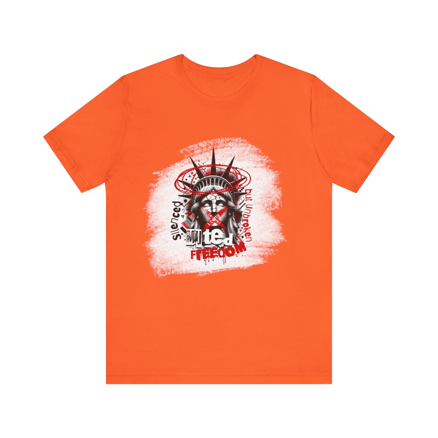 Freedom-Themed Unisex T-Shirt, Statue of Liberty - Freiheitsstatue