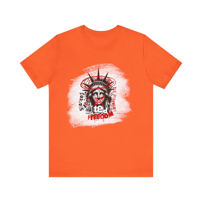 Freedom-Themed Unisex T-Shirt, Statue of Liberty - Freiheitsstatue