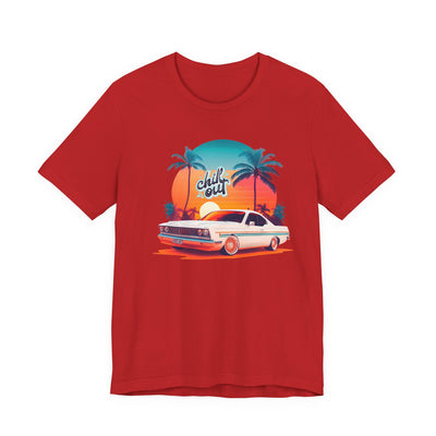 Chill Out Retro Car Tee - Unisex Jersey Short Sleeve Shirt