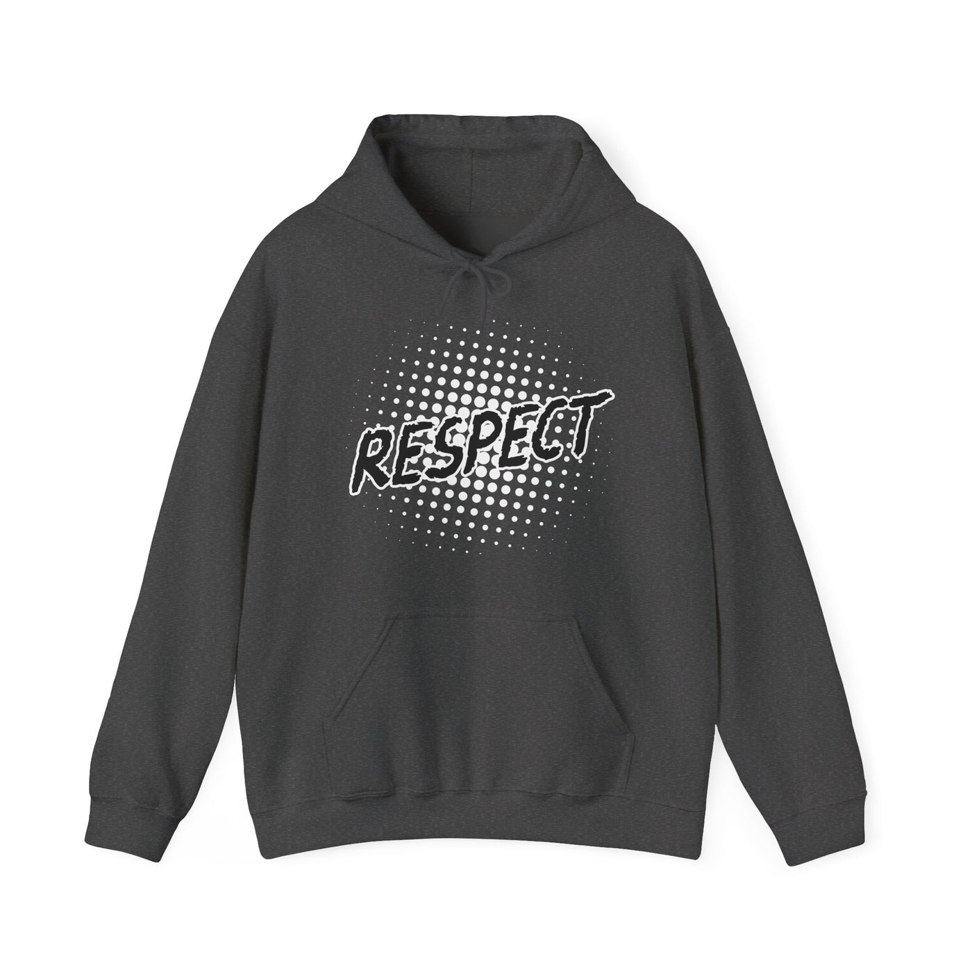 Respect Unisex Hooded Sweatshirt, Streetwear Hoodie