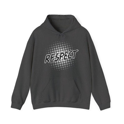 Respect Unisex Hooded Sweatshirt, Streetwear Hoodie