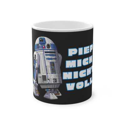 R2-D2 Magic Mug Don't Blip Me - 11oz Cooler Gift with Stylish Quote 