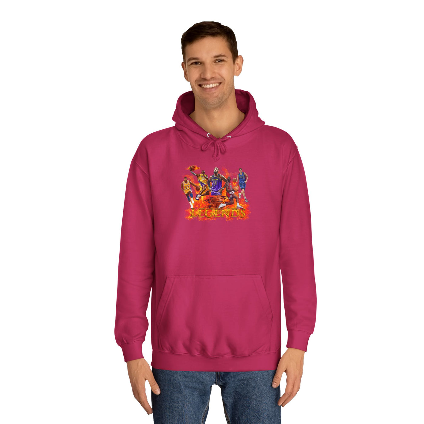 Unisex Sports Hoodie, Legends of Basketball