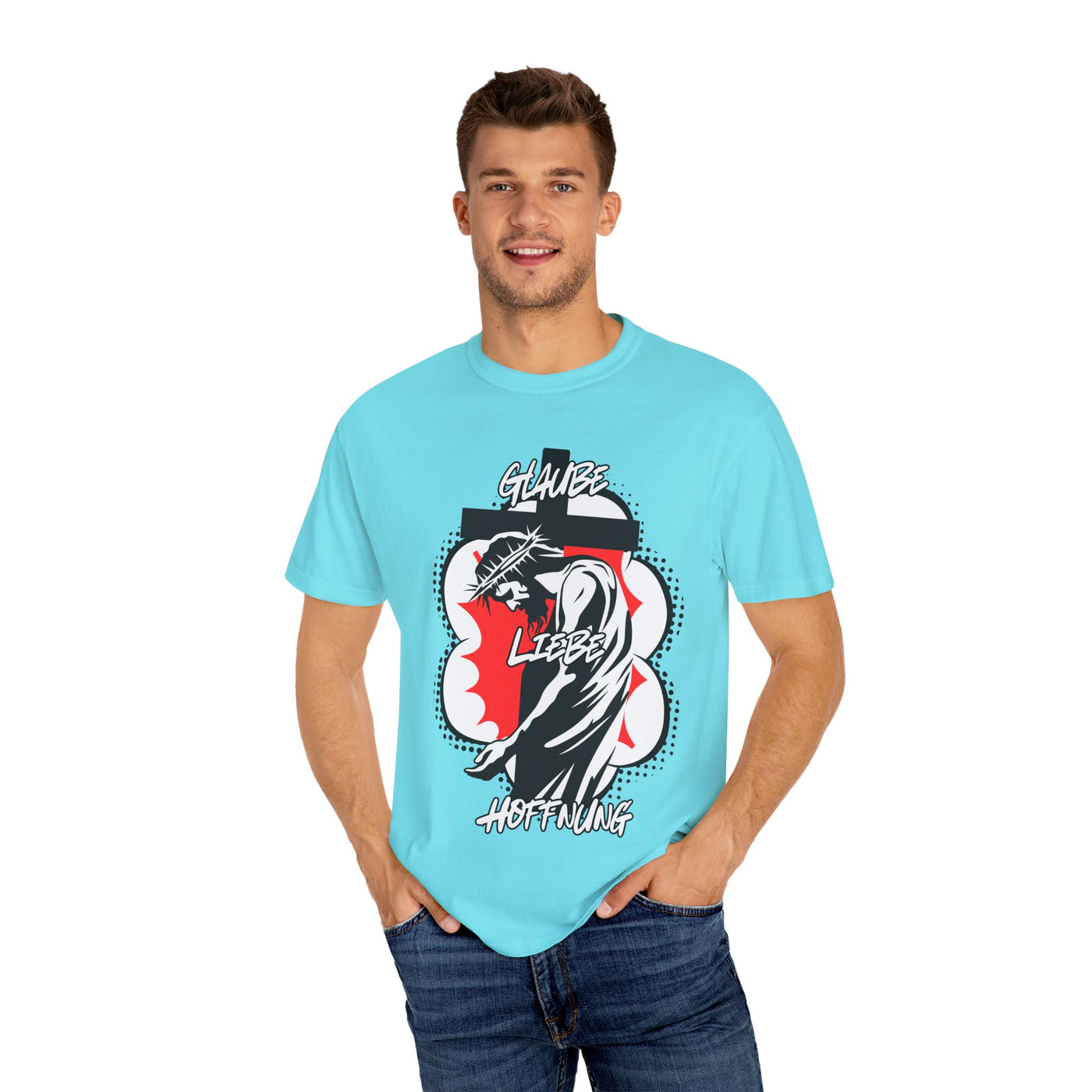 Jesus Glaube Liebe Hoffnung Shirt