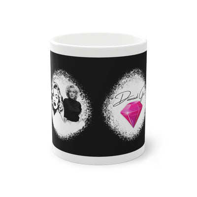 Marilyn Monroe Diamond Girl Mug - Stylish 11oz Coffee Cup  Kaffee Tasse