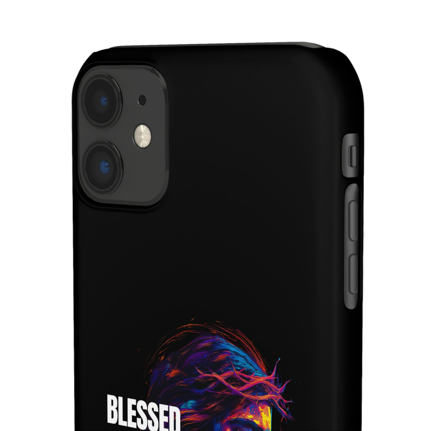 Blessed Saved loved - Snap Case - Jesus