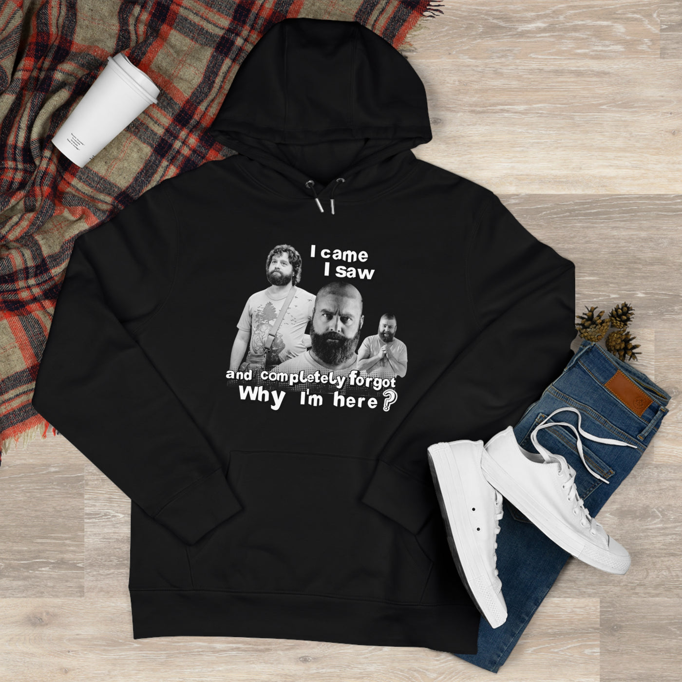 I cam- saw- and forgot why i  am here - Alan Garner Hoodie for Men