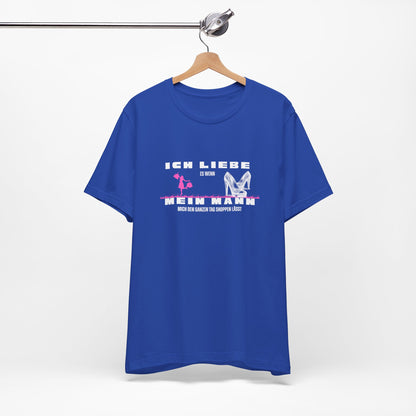 I Love My Husband "Shopping" Unisex Jersey Short Sleeve Tee