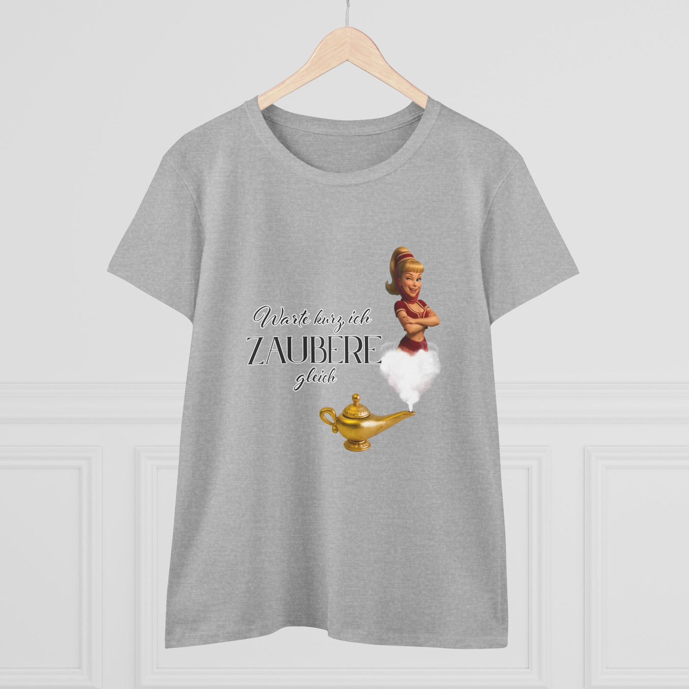 Women's Magic T-Shirt - bezaubernde Jeannie - Warte, ich zaubere gleich