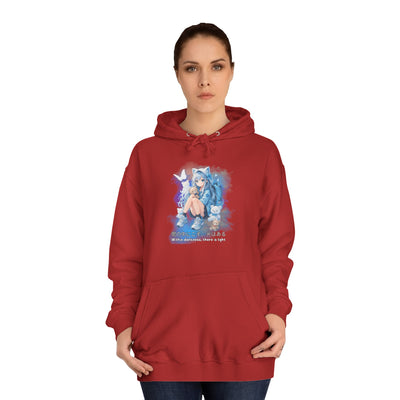 Hoodie, Anime Sweatshirt "Within darkness there is a light"