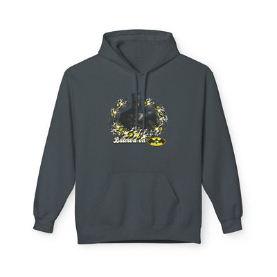 Batman-Inspired Unisex Fleece Hoodie, "Batmod on"