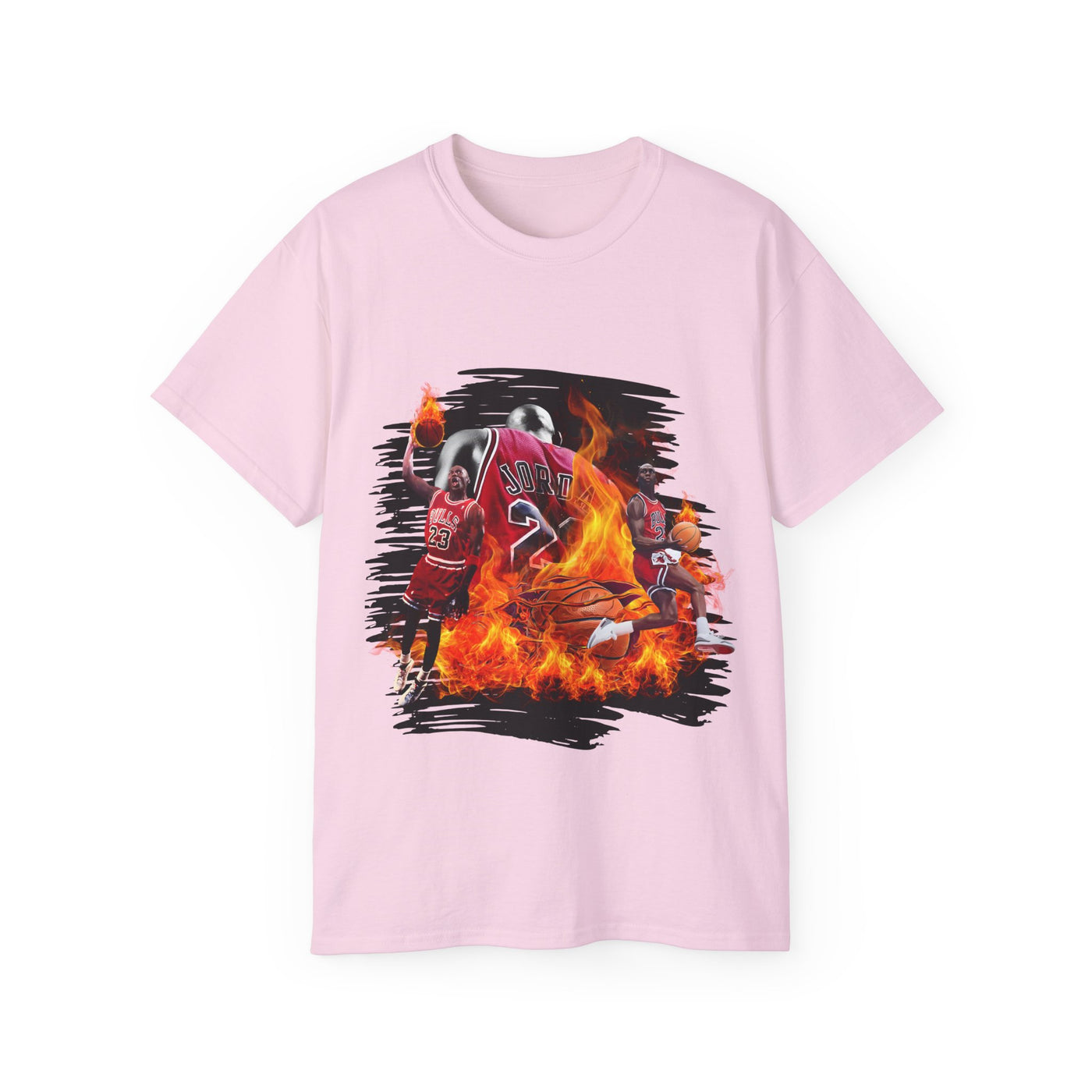 Basketball Jordan, Cool Sports Shirt, Unisex Cotton T-Shirt