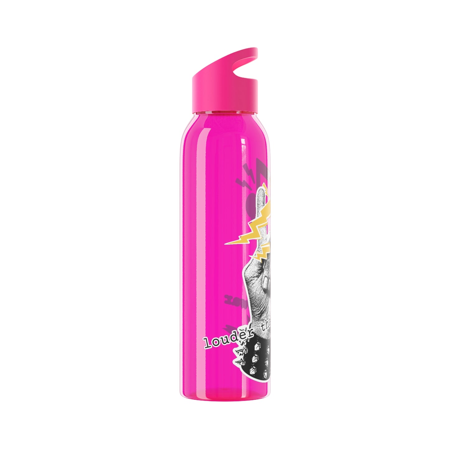 Rock 'n' Roll Water Bottle, Louder than manowar