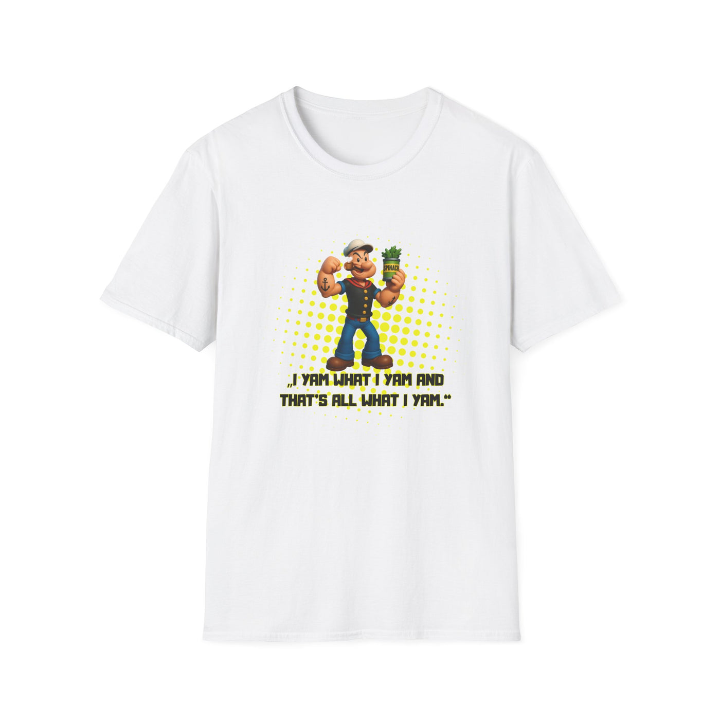 Retro Popeye Unisex Softstyle T-Shirt