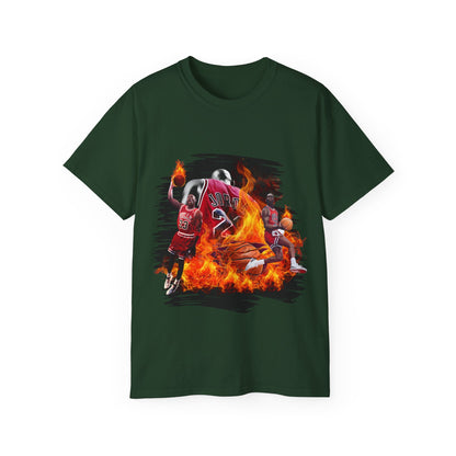 Basketball Jordan, Cool Sports Shirt, Unisex Cotton T-Shirt