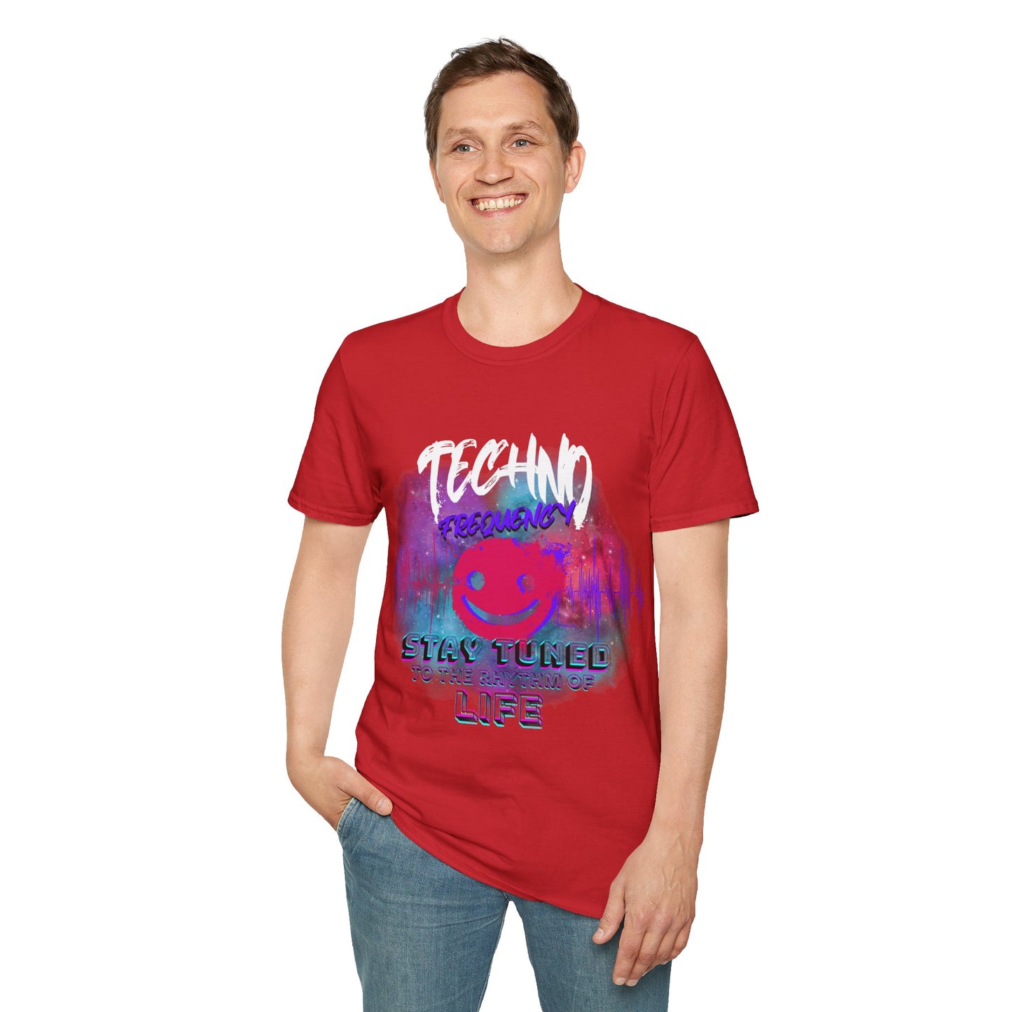 Techno Vibe Unisex T-Shirt | Stay Tuned to the Rhythum of Life
