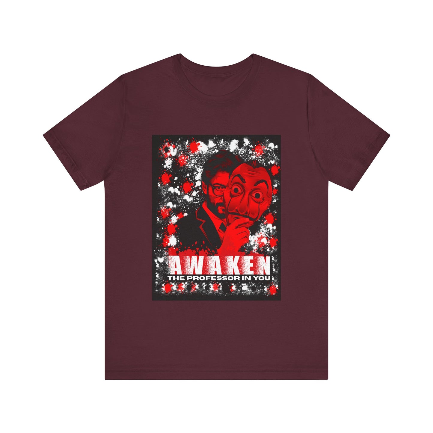 Awaken the Professor heist money Unisex Jersey Tee - Inspirational Graphic T-Shirt