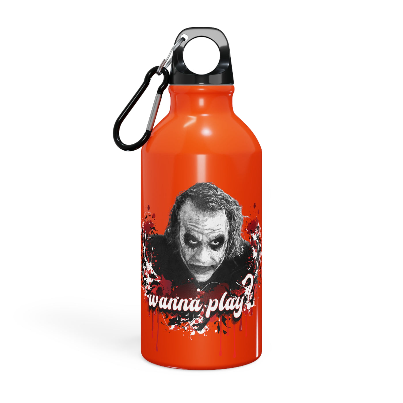 Joker -"wanna play?" Oregon Sport Bottle with Unique Art -Flasche